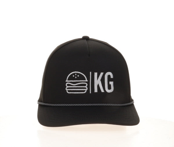KG Classic Snapback Rope Hat - Black – Kendall's Grill