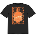Burger T-Shirt Black