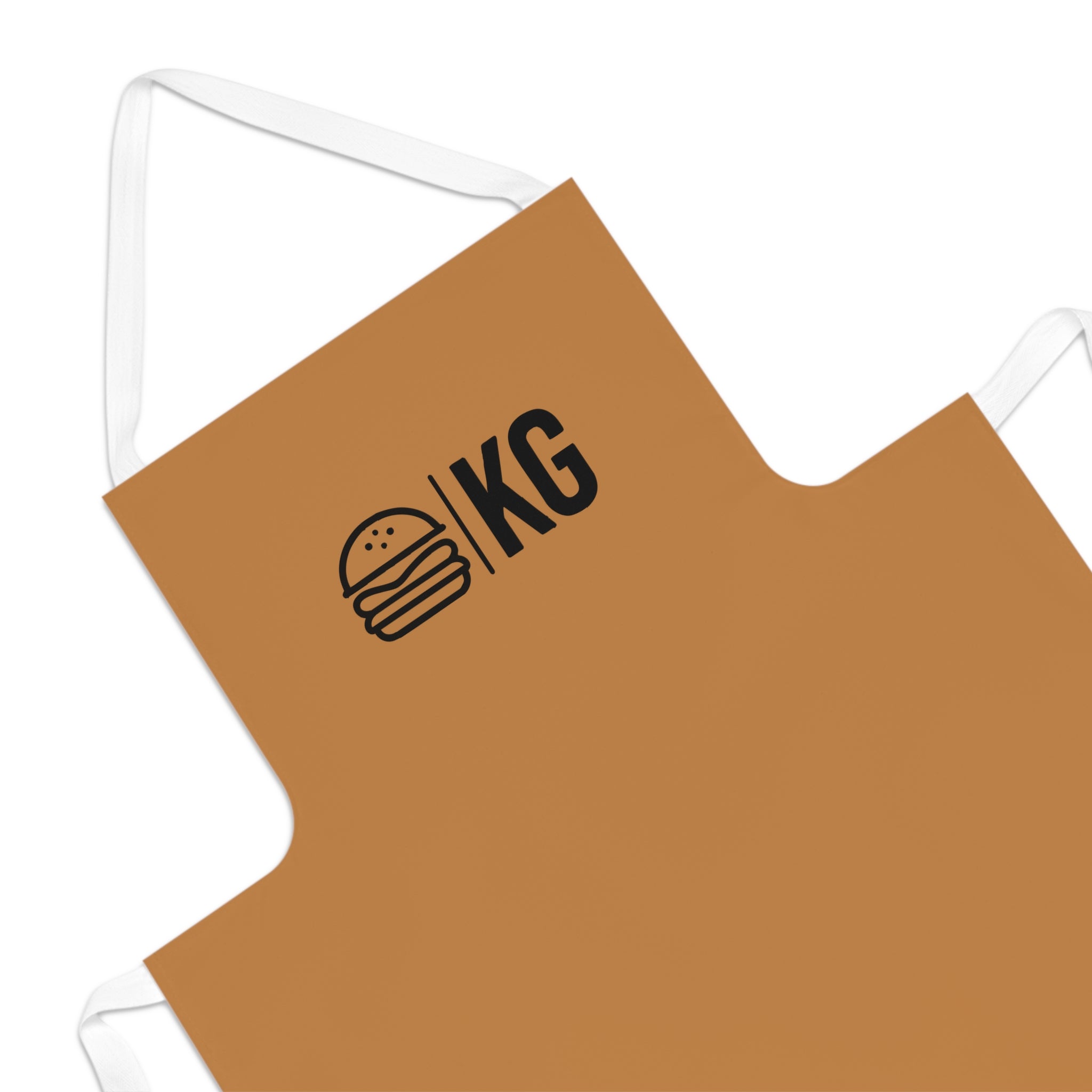 KG Burger Logo Apron — Chef Apron for Grillers & Home Cooks
