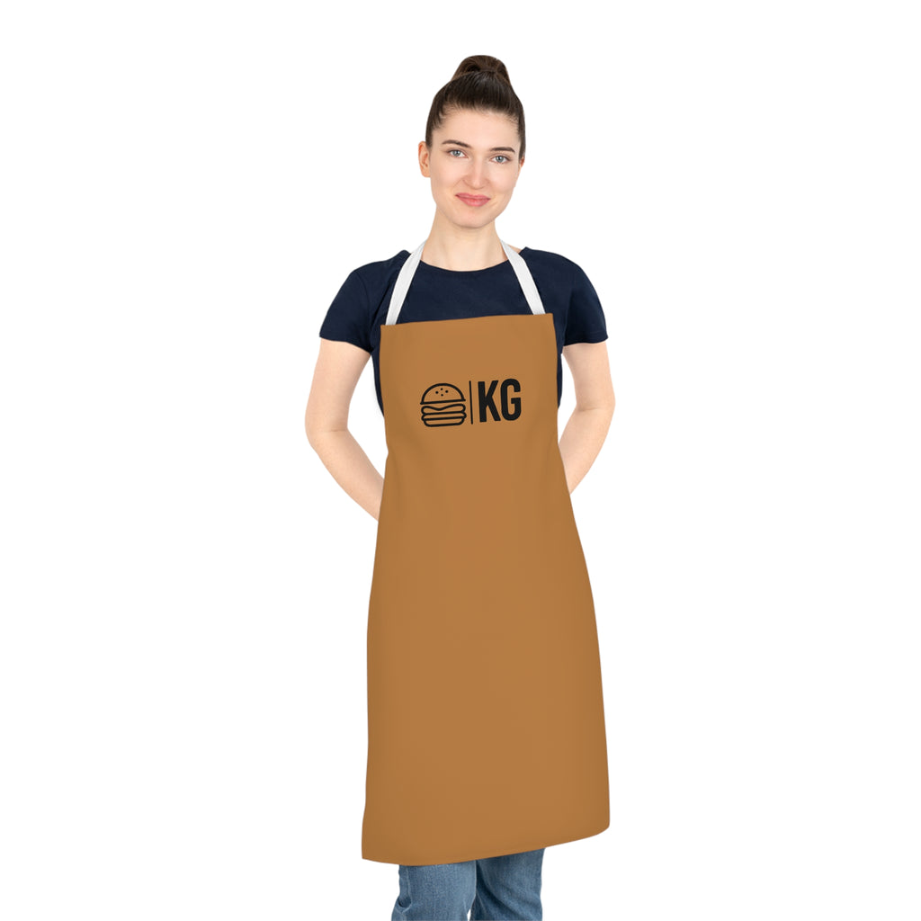 KG Burger Logo Apron — Chef Apron for Grillers & Home Cooks